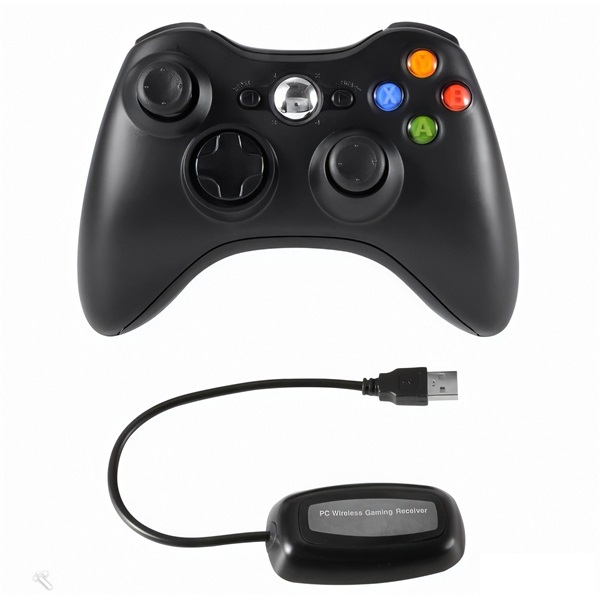 PRC PRCX360PCWLSSBK vezeték nélküli Xbox 360/PC USB adapterrel fekete kontroller - Image 2