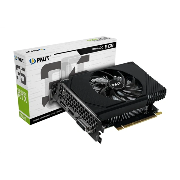 Palit GeForce RTX 3050 StormX nVidia 6GB GDDR6 96bit PCIe videókártya - Image 7