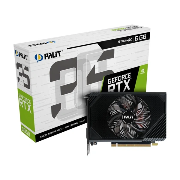 Palit GeForce RTX 3050 StormX nVidia 6GB GDDR6 96bit PCIe videókártya - Image 8