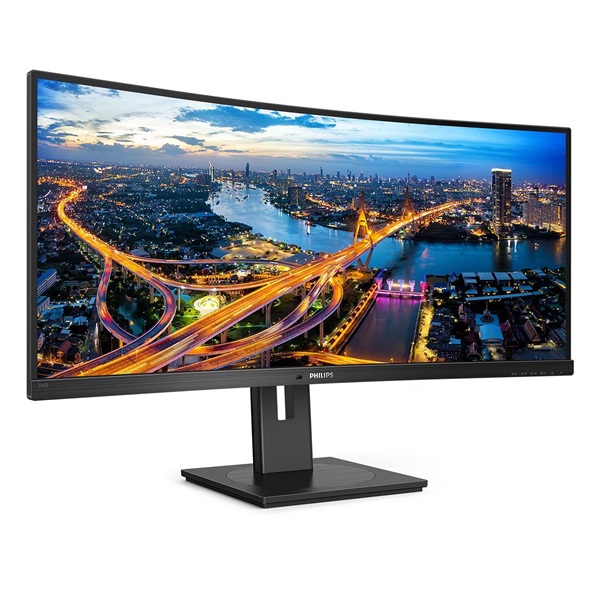 Philips 34" 346B1C UWQHD VA USB-C/USB-B/USB/HDCP/LAN/DP/HDMI ívelt monitor - Image 2