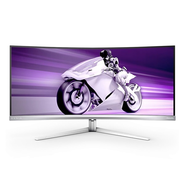 Philips 34" 34M2C8600/00 UWQHD QD-OLED HDMI/DP/USB ívelt gamer monitor - Image 1
