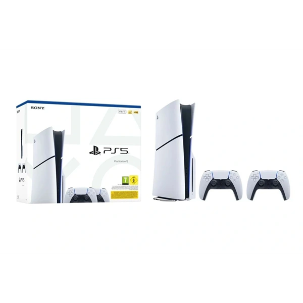PlayStation5_1TB_lemezes_slim_E-Chassis_jatekkonzol_2db_DualSense_vezetek_nelkuli_kontroller-i43858038.webp PlayStation®5 1TB lemezes (slim) E-Chassis játékkonzol + 2db DualSense™ vezeték nélküli kontroller - Image 1
