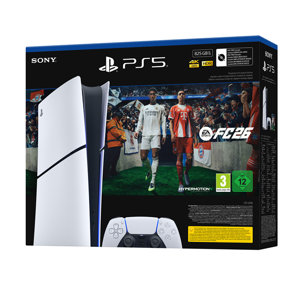 PlayStation®5 Digital Edition (slim) FC 26 Bundle játékkonzol csomag - Image 2
