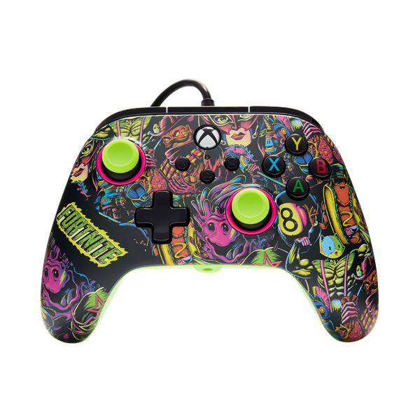 PowerAXBGP0438-01 Advantage Xbox Series X|S/Xbox One/PC vezetékes Fortnite Glow kontroller - Image 2