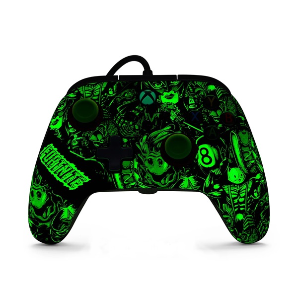 PowerAXBGP0438-01 Advantage Xbox Series X|S/Xbox One/PC vezetékes Fortnite Glow kontroller - Image 2