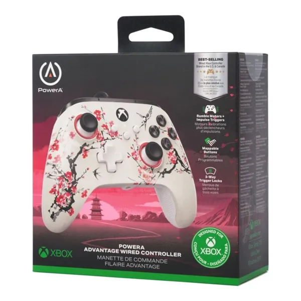 PowerA XBGP0180-01 Advantage Xbox Series X|S/Xbox vezetékes One Warriors Nirvana kontroller ( A ) - Image 11