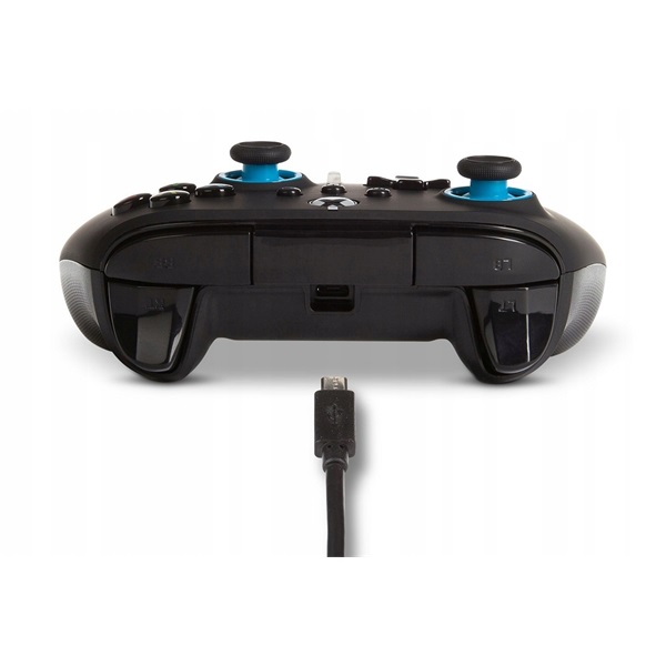 PowerA_EnWired_Xbox_Series_XS_Xbox_One_vezetekes_fekete-kek_kontroller-i35202788.jpg PowerA 1518817-01 Enhanced Xbox Series X|S/Xbox One/PC vezetékes fekete-kék kontroller - Image 6