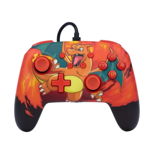 PowerA NSGP0040-02 Enhanced Nintendo Switch vezetékes Pokémon: Charizard Vortex kontroller - Image 2