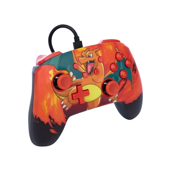 PowerA NSGP0040-02 Enhanced Nintendo Switch vezetékes Pokémon: Charizard Vortex kontroller - Image 3