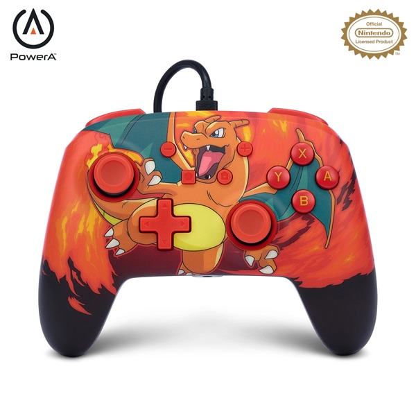 PowerA_NSGP0040-02_Enhanced_Nintendo_Switch_vezetekes_Pokemon_Charizard_Vortex_kontroller-i43698084.jpg PowerA NSGP0040-02 Enhanced Nintendo Switch vezetékes Pokémon: Charizard Vortex kontroller - Image 1