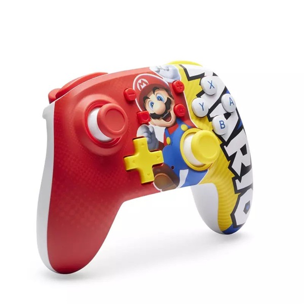 PowerA NSGP0295-01 Nano Enhanced Nintendo Switch vezeték nélküli Mario Victory kontroller - Image 4