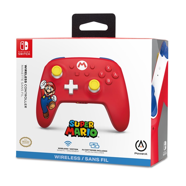 PowerA NSGP0309-01 Nintendo Switch vezeték nélküli Mario Joy kontroller - Image 9