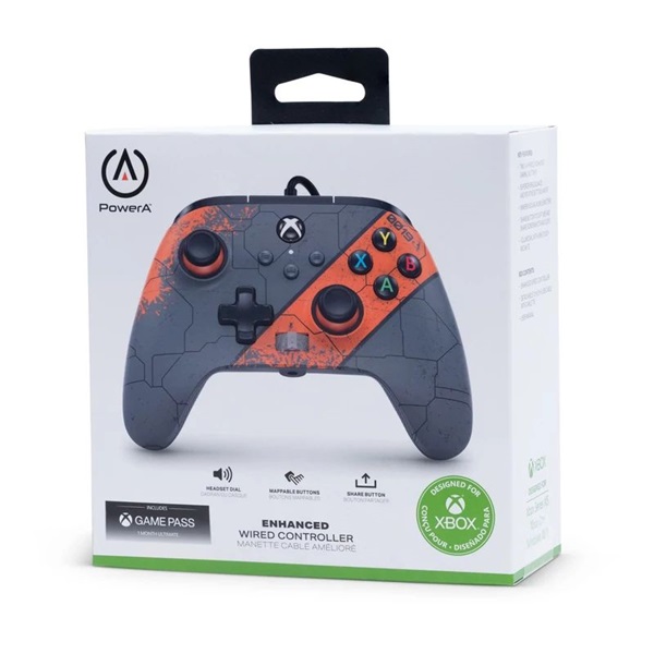 PowerA XBGP0019-01 Enhanced Wired Xbox Series X|S/Xbox One/PC vezetékes Galactic Mission kontroller - Image 8