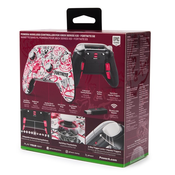 PowerA XBGP0400-01 Xbox Series X|S/Xbox One vezeték nélküli Fortnite SE kontroller - Image 12