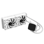 RAIDMAX DIGITAL LD240 ARGB WHITE LCD kijelzős vízhűtés - Image 2