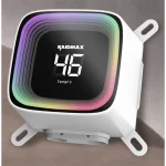 RAIDMAX DIGITAL LD240 ARGB WHITE LCD kijelzős vízhűtés - Image 3