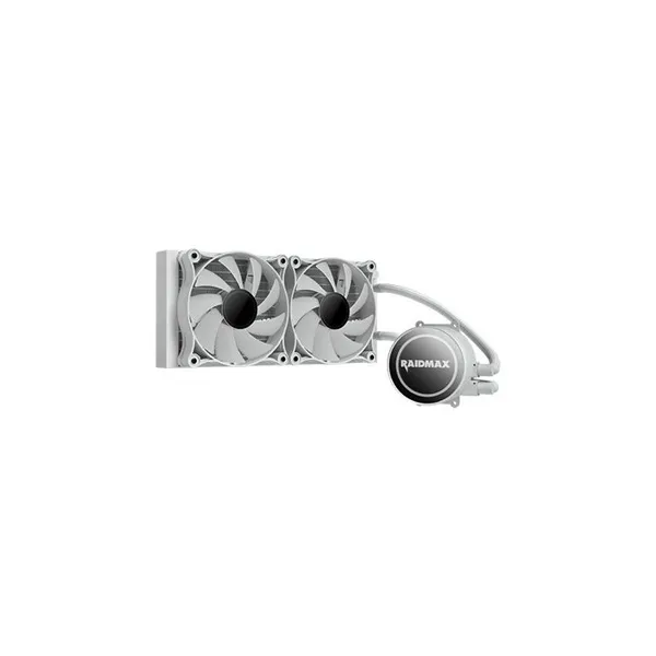RAIDMAX INFINITA LS240 240mm ARGB fehér vízhűtéses processzor hűtő - Image 4