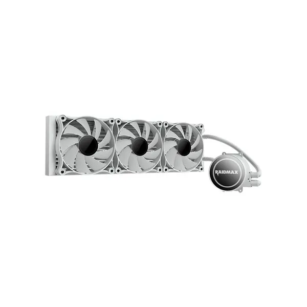 RAIDMAX INFINITA LS360 360mm ARGB fehér vízhűtéses processzor hűtő - Image 2
