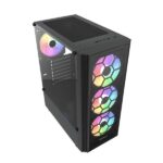 RAIDMAX V152 fekete (táp nélküli) ablakos ATX ház - Image 4