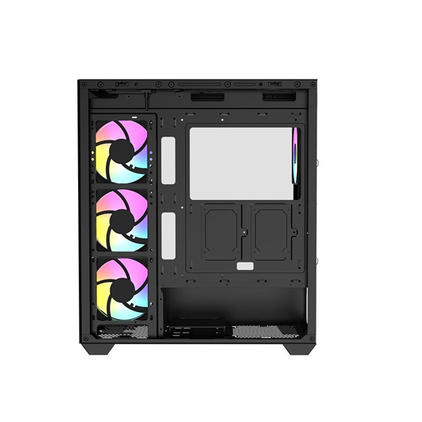 RAIDMAX i800 Chrome fekete (táp nélküli) ablakos ATX ház - Image 6