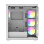 RAIDMAX i800 fehér (táp nélküli) ablakos ATX számítógépház - Image 4