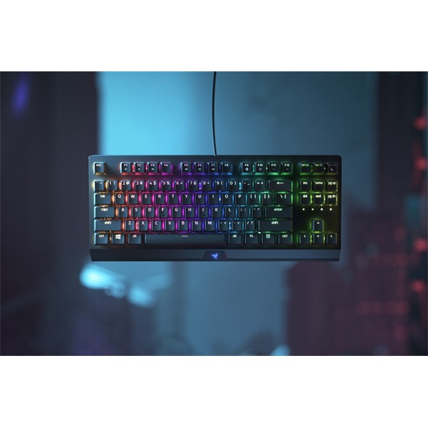Razer BlackWidow V3 Tenkeyless (Green Switch) US RGB gamer billentyűzet - Image 2