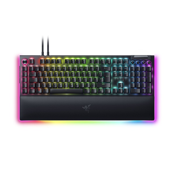 Razer_BlackWidow_V4_Pro_UK_fekete_green_switch_gamer_billentyuzet-i40097748.jpg Razer BlackWidow V4 Pro UK fekete (green switch) gamer billentyűzet - Image 1