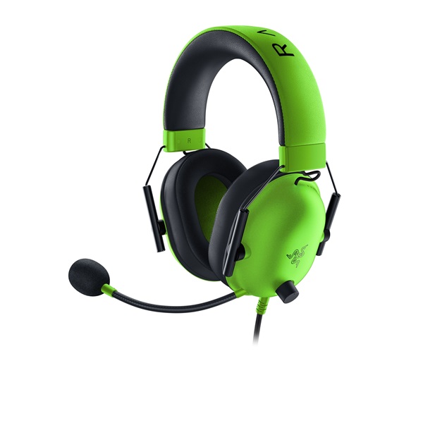 Razer Blackshark V2 X 3,5mm jack zöld gamer headset - Image 1