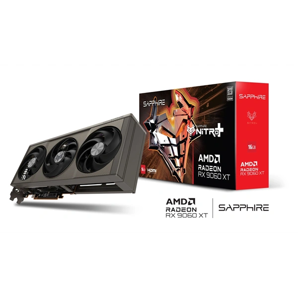 SAPPHIRE NITRO+ AMD Radeon RX 9060 XT OC 16GB DDR6 128bit PCIe videókártya - Image 6