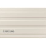 Samsung 2000GB USB 3.2 (MU-PE2T0K/EU) bézs T7 Shield külső SSD