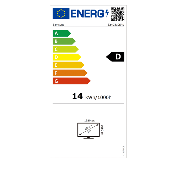 Samsung 24" LS24D310EAUXEN FHD VA VGA/HDMI monitor - Image 7