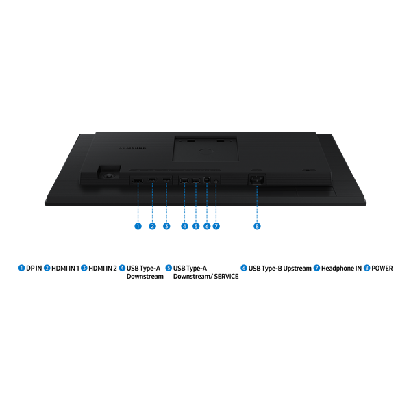 Samsung 24" LS24D402GAUXEN FHD IPS 100Hz HDMI/DP/USB monitor - Image 9