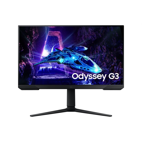 Samsung 27" LS27DG300EUXEN Odyssey G3 G30D FHD VA 180Hz DP/HDMI gamer monitor - Image 1