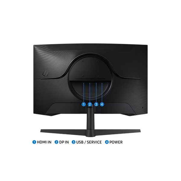 Samsung 32" LS32CG552EUXEN G55C QHD VA 165Hz HDMI/DP ívelt gamer monitor - Image 17