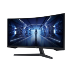 Samsung 34" LC34G55TWWP WQHD VA 165Hz HDMI/DP ívelt kijelzős monitor - Image 2