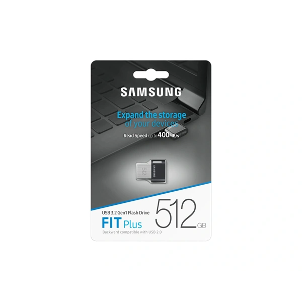 Samsung 512GB USB 3.2 fekete FIT Plus (MUF-512AB/APC) Flash Drive - Image 16