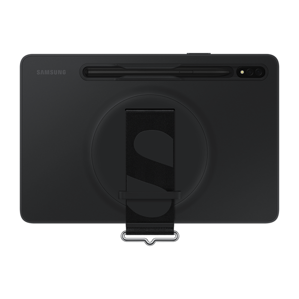 Samsung EF-GX700CBEGWW Galaxy Tab S8 strap cover fekete védőtok - Image 1