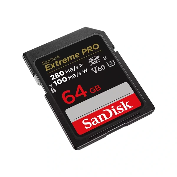 Sandisk 00226807 64GB SD Extreme Pro (SDXC V90 UHS-II) memóriakártya - Image 3