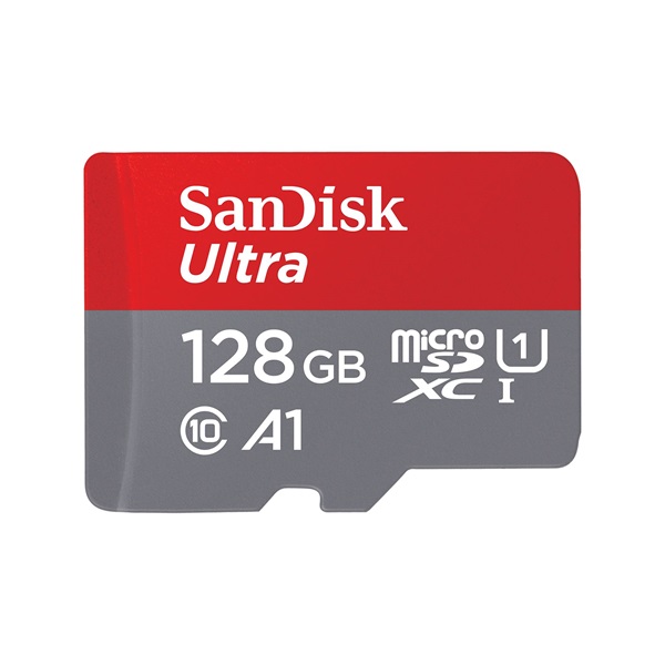 Sandisk 00215427 128GB SD micro Ultra (SDXC Class 10 UHS-I U1) memóriakártya - Image 1