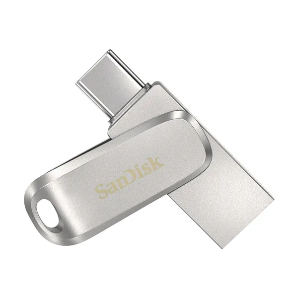 Sandisk 1TB USB3.1/Type-C Dual Drive Luxe Ezüst (186467) Flash Drive - Image 2
