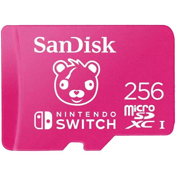 Sandisk 00215473 256GB SD micro Nintendo Switch (SDXC Class 10 UHS-I U3) memóriakártya - Image 1