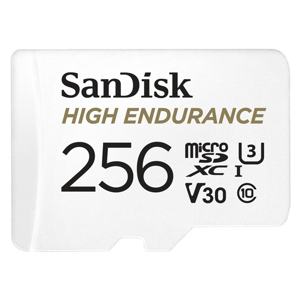 Sandisk 00183568 256GB SD micro (SDXC Class 10 UHS-I U3) High Endurance memóriakártya - Image 2
