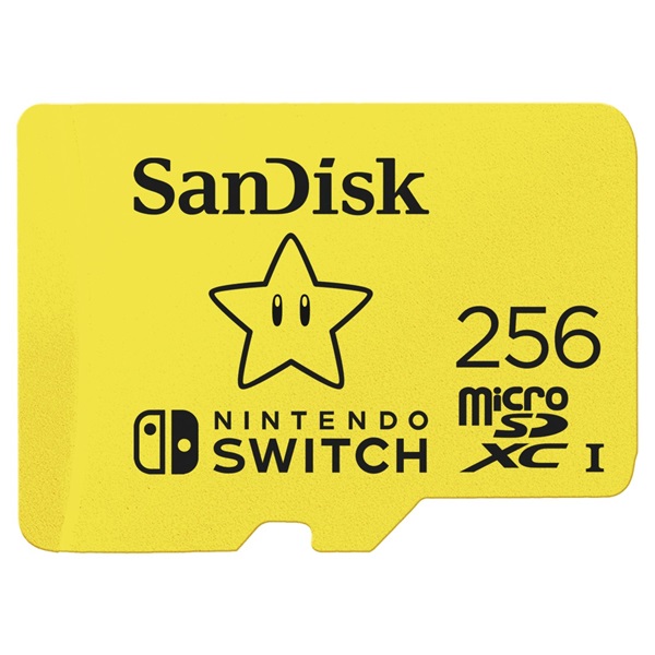 Sandisk 00183573 256GB SD micro (SDXC Class 10 UHS-I U3) Nintendo Switch memóriakártya - Image 2