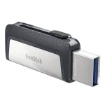 Sandisk 256GB Ultra Dual Drive USB Type-C Black/Silver - Image 2