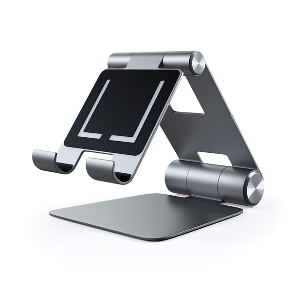 Satechi_Aluminium_R1_Adjustable_Mobile_Stand_Space_Gray_allvany-i35448136.jpg Satechi ST-R1M állítható asztroszürke aluminium tablet/telefon állvány - Image 1