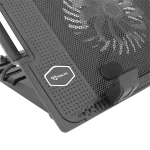 Sbox CP-12 17,3" notebook hűtőpad - Image 5