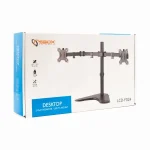 Sbox LCD-F024 13"-32" VESA 100x100 dönthető, forgatható asztali monitor tartó konzol - Image 3