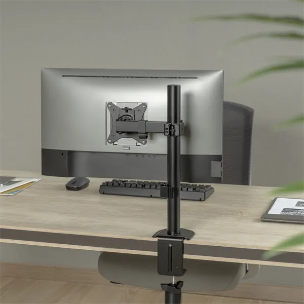 Sbox LCD-351/1-2 17"-32" dönthető, forgatható asztali monitor tartó konzol - Image 6