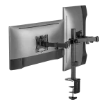 Sbox LCD-352/2-2 17"-32" dönthető, forgatható asztali dual monitor tartó konzol - Image 4