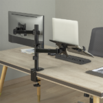 Sbox LCD-LM01-2 13"-27" asztali laptop és monitor tartó konzol - Image 7